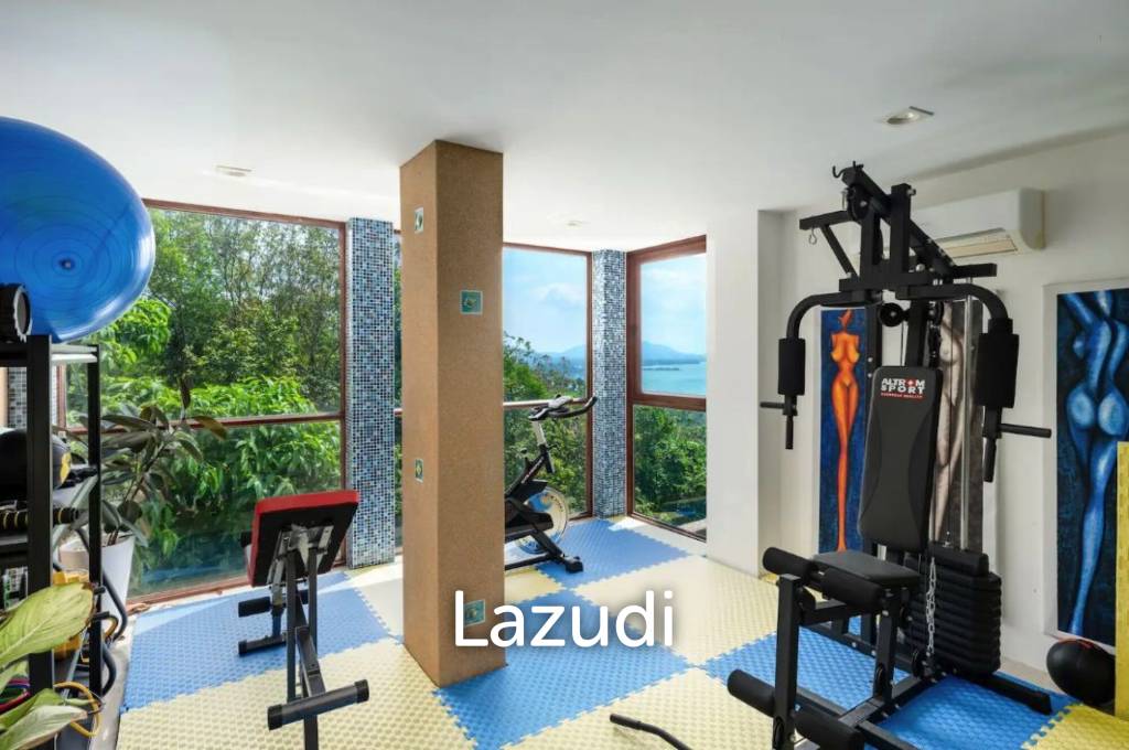 3-Bedroom Villa with Private Pool & Gym in Ang Thong, Ko Samui
