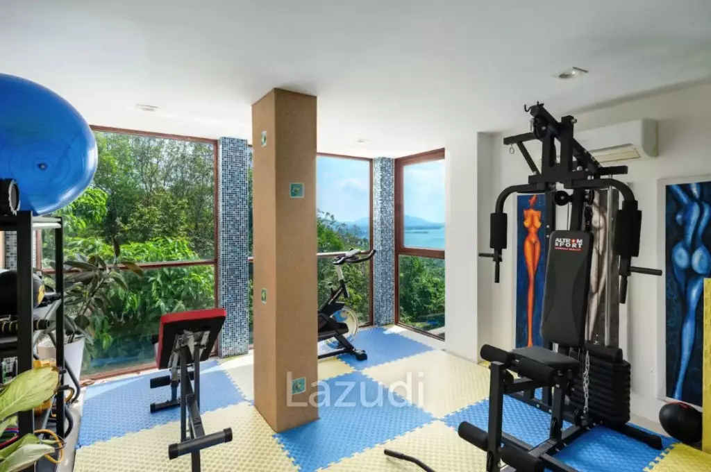 3-Bedroom Villa with Private Pool & Gym in Ang Thong, Ko Samui