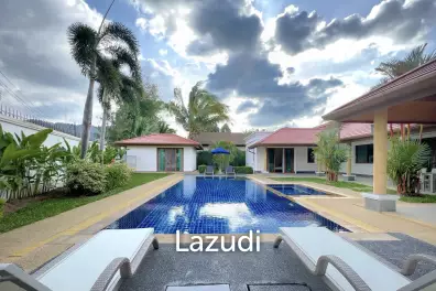 Spacious 4 Bedroom Pool Villa For Rent In Cherng Talay