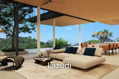Standalone 5-bedroom luxury pool villa with stunning views in Kamala