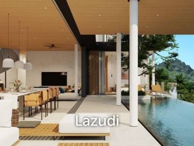 Standalone 5-bedroom luxury pool villa with stunning views in Kamala