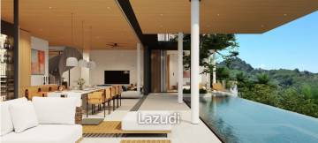 Standalone 5-bedroom luxury pool villa with stunning views in Kamala