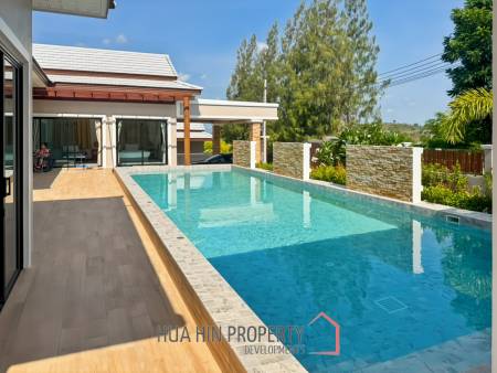 4-Bedroom Villa with Pool in Baan Thongsuk Villa, Pak Nam Pran