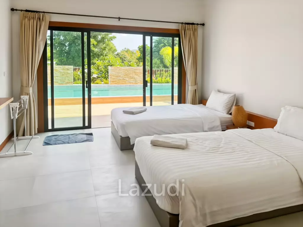 4-Bedroom Villa with Pool in Baan Thongsuk Villa, Pak Nam Pran