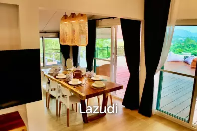 Spacious 3 Bedroom Pool Villa With Moutain View In Rawi