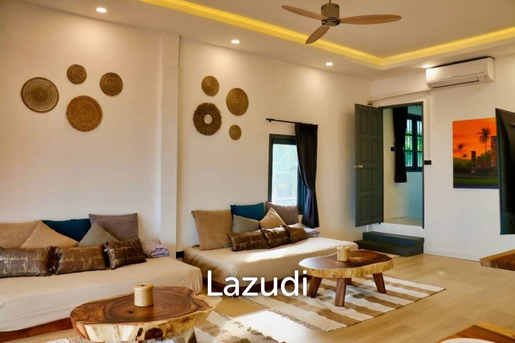 Spacious 3 Bedroom Pool Villa With Moutain View In Rawi