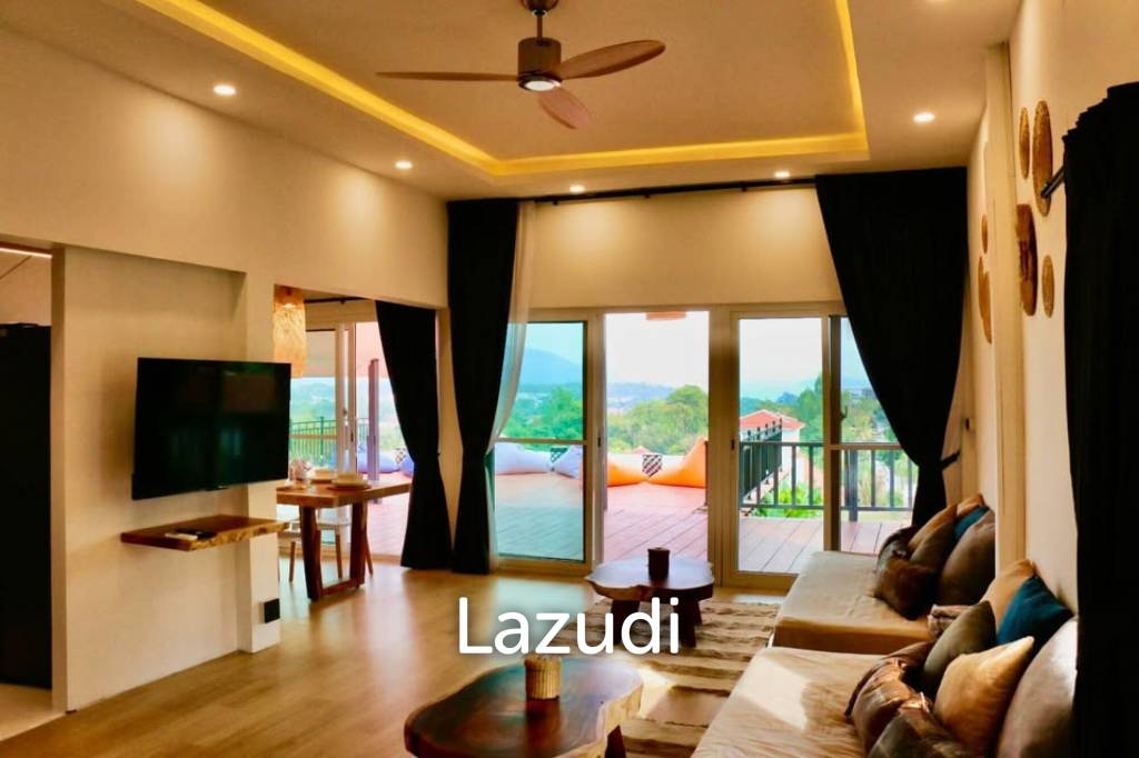 Spacious 3 Bedroom Pool Villa With Moutain View In Rawi