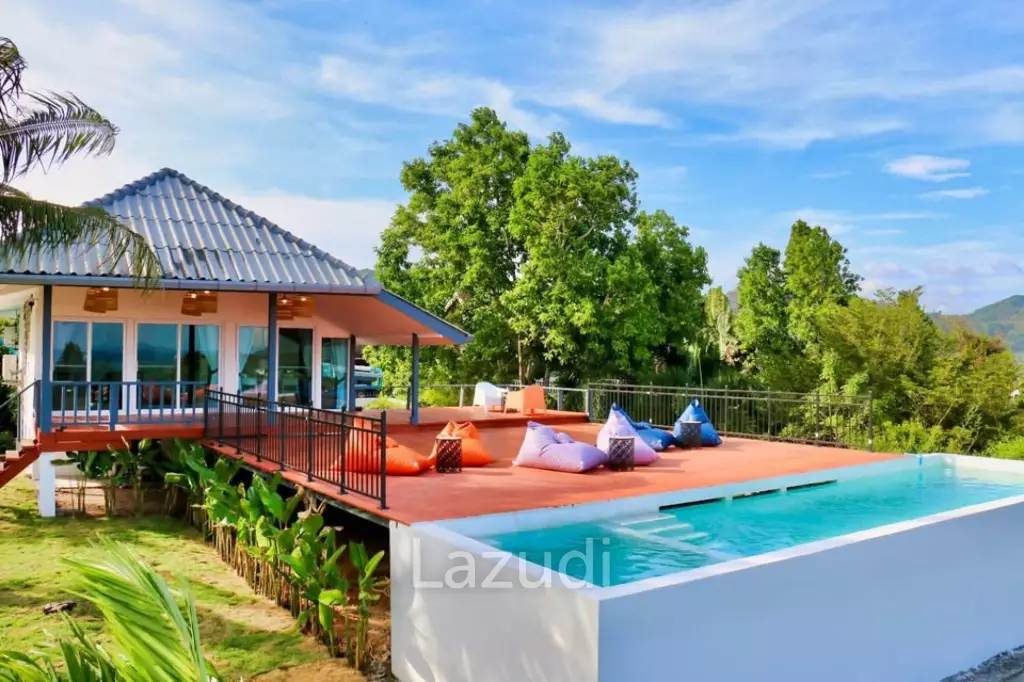 Spacious 3 Bedroom Pool Villa With Moutain View In Rawi