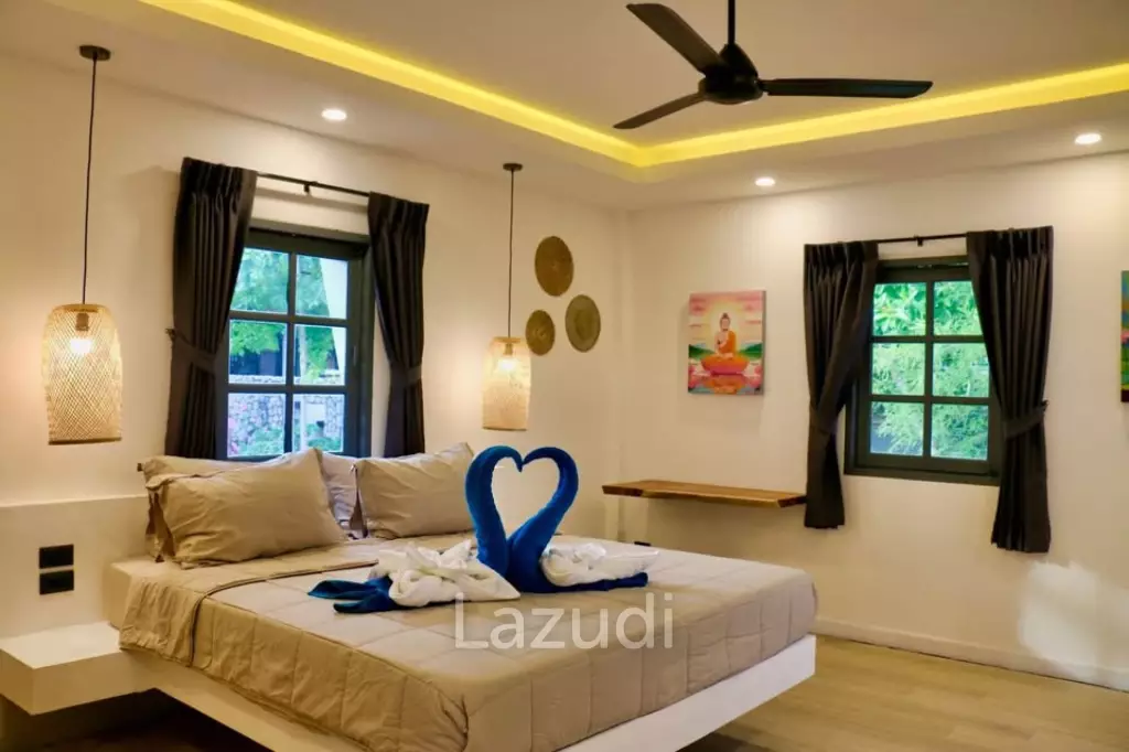 Spacious 3 Bedroom Pool Villa With Moutain View In Rawi