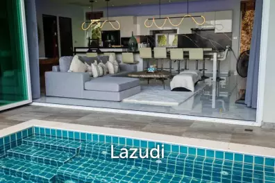 Sea View 3 Bedroom Pool Villa For Rent In Bangtao