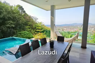 Sea View 3 Bedroom Pool Villa For Rent In Bangtao