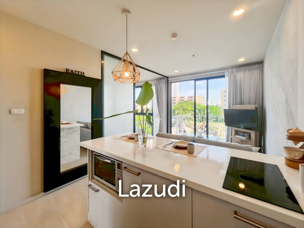 Modern 1-Bedroom Condo with Ocean View in Baan Thew Talay Blue Sapphire