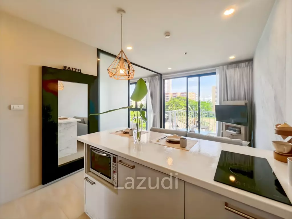 Modern 1-Bedroom Condo with Ocean View in Baan Thew Talay Blue Sapphire
