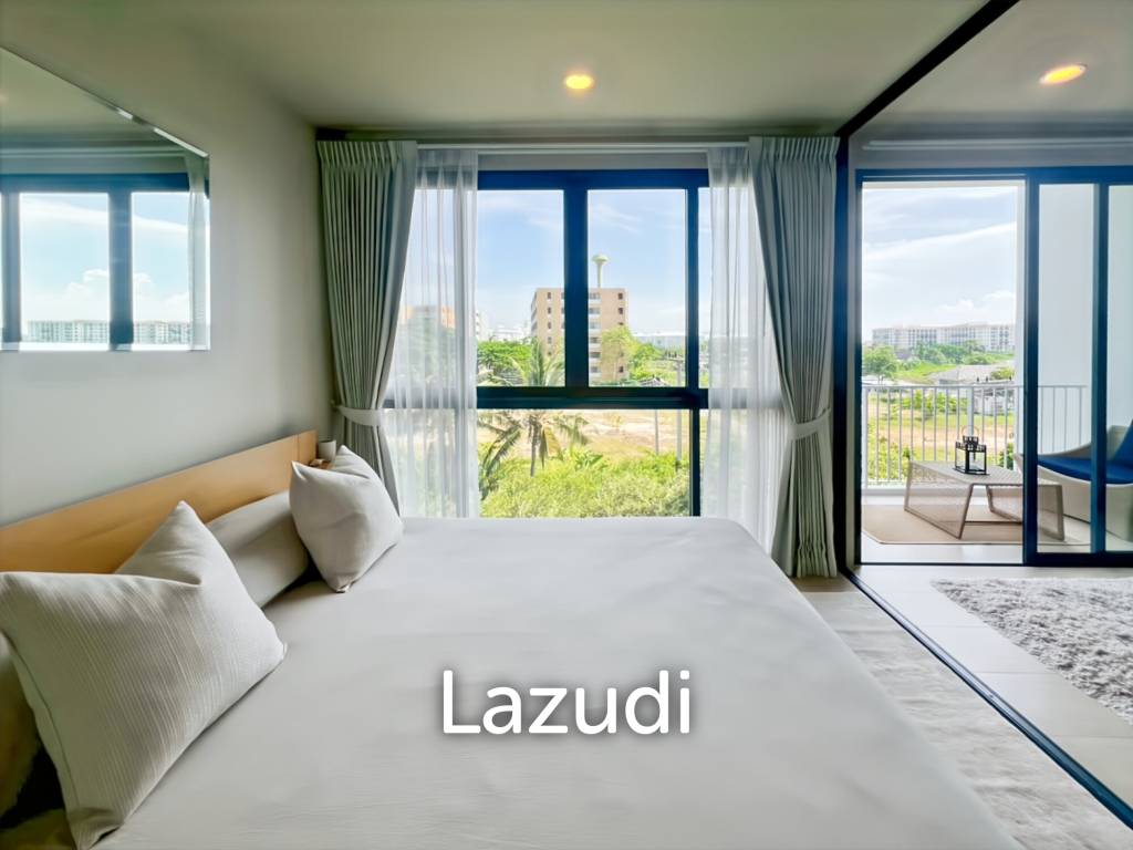 Modern 1-Bedroom Condo with Ocean View in Baan Thew Talay Blue Sapphire