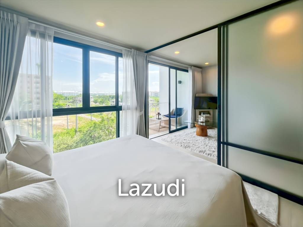 Modern 1-Bedroom Condo with Ocean View in Baan Thew Talay Blue Sapphire