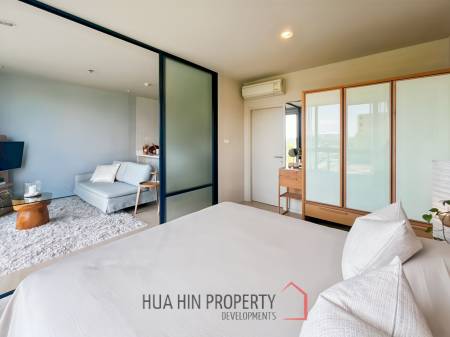 Modern 1-Bedroom Condo with Ocean View in Baan Thew Talay Blue Sapphire