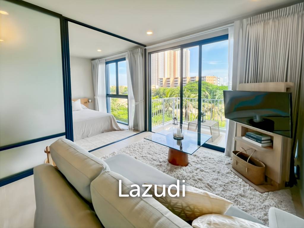 Modern 1-Bedroom Condo with Ocean View in Baan Thew Talay Blue Sapphire