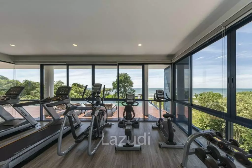 Modern 1-Bedroom Condo with Ocean View in Baan Thew Talay Blue Sapphire