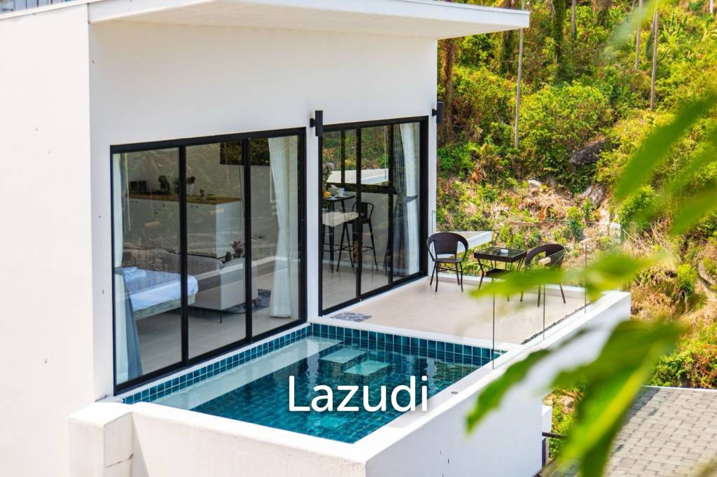 1-Bed Sea Views Private Pool Apartments in Lamai, Koh Samui