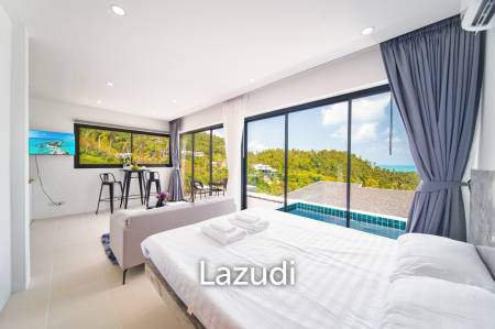 1-Bed Sea Views Private Pool Apartments in Lamai, Koh Samui