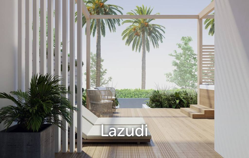 1-Bedroom, 72 SQ.M Unit with Jacuzzi Terrace at Layan Green Park