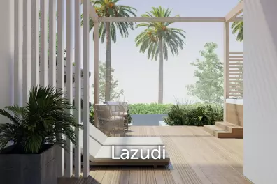 1-Bedroom, 72 SQ.M Unit with Jacuzzi Terrace at Layan Green Park