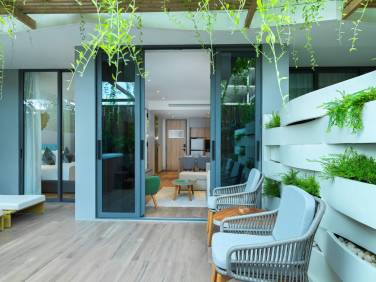 1-Bedroom, 72 SQ.M Unit with Jacuzzi Terrace at Layan Green Park