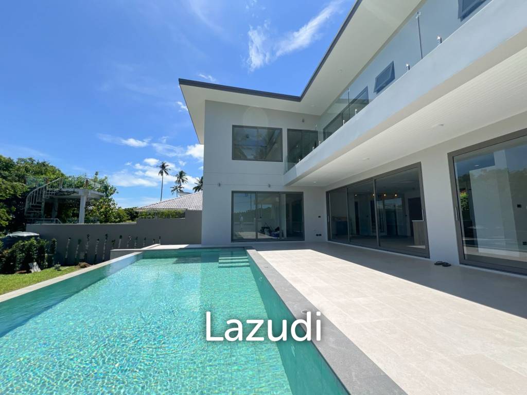 Modern Sea View Villa Just 300 Meters from Bang Por Beach