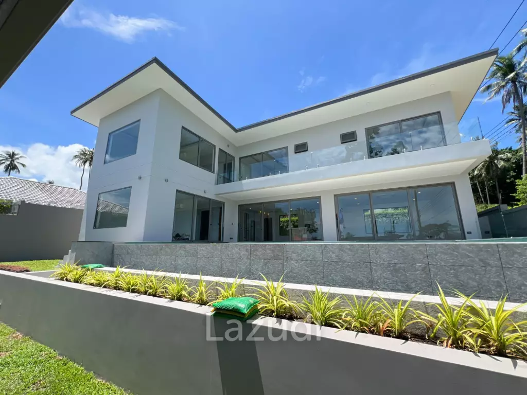 Modern Sea View Villa Just 300 Meters from Bang Por Beach