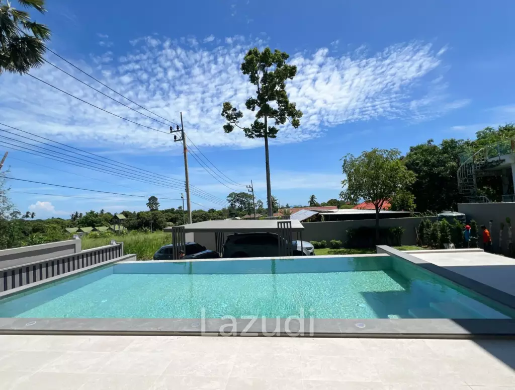 Modern Sea View Villa Just 300 Meters from Bang Por Beach