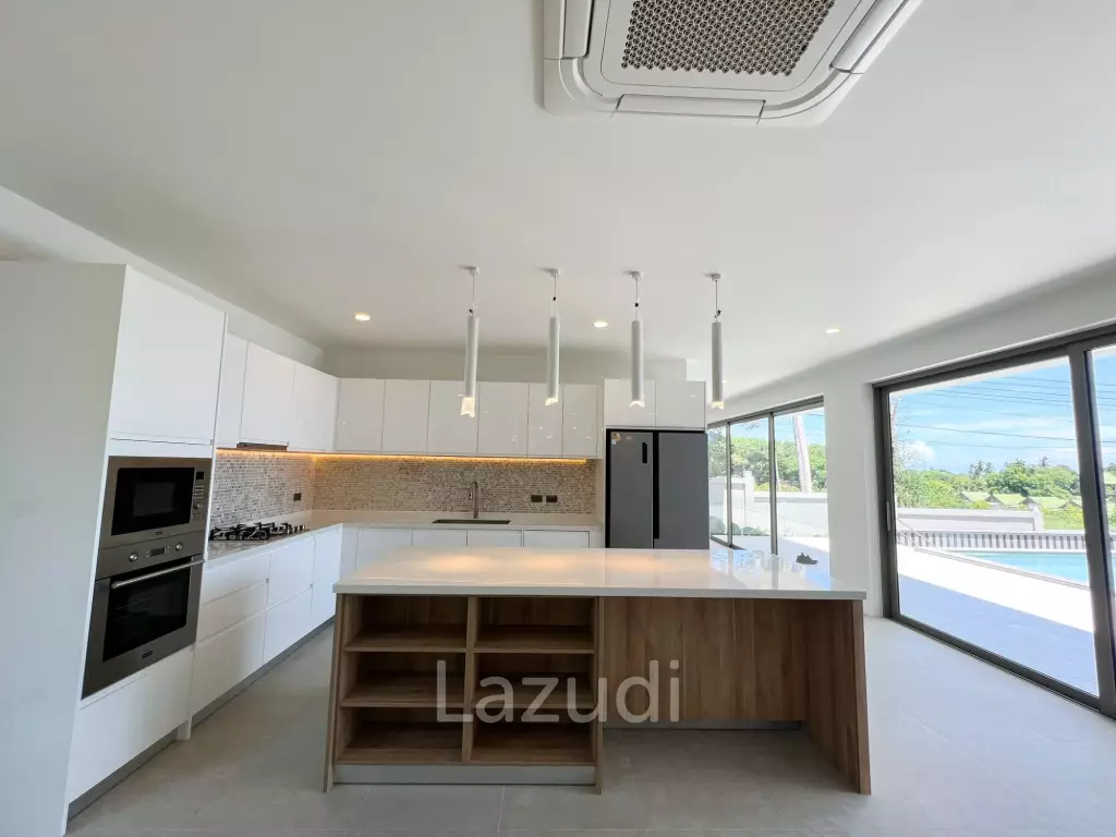 Modern Sea View Villa Just 300 Meters from Bang Por Beach
