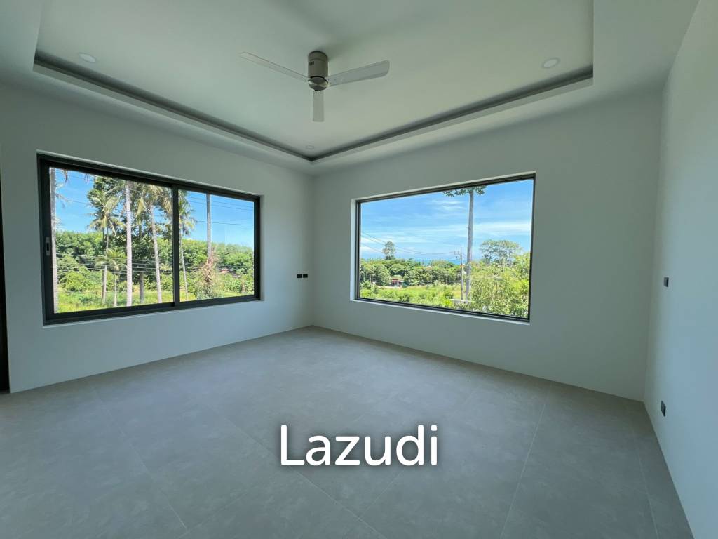 Modern Sea View Villa Just 300 Meters from Bang Por Beach