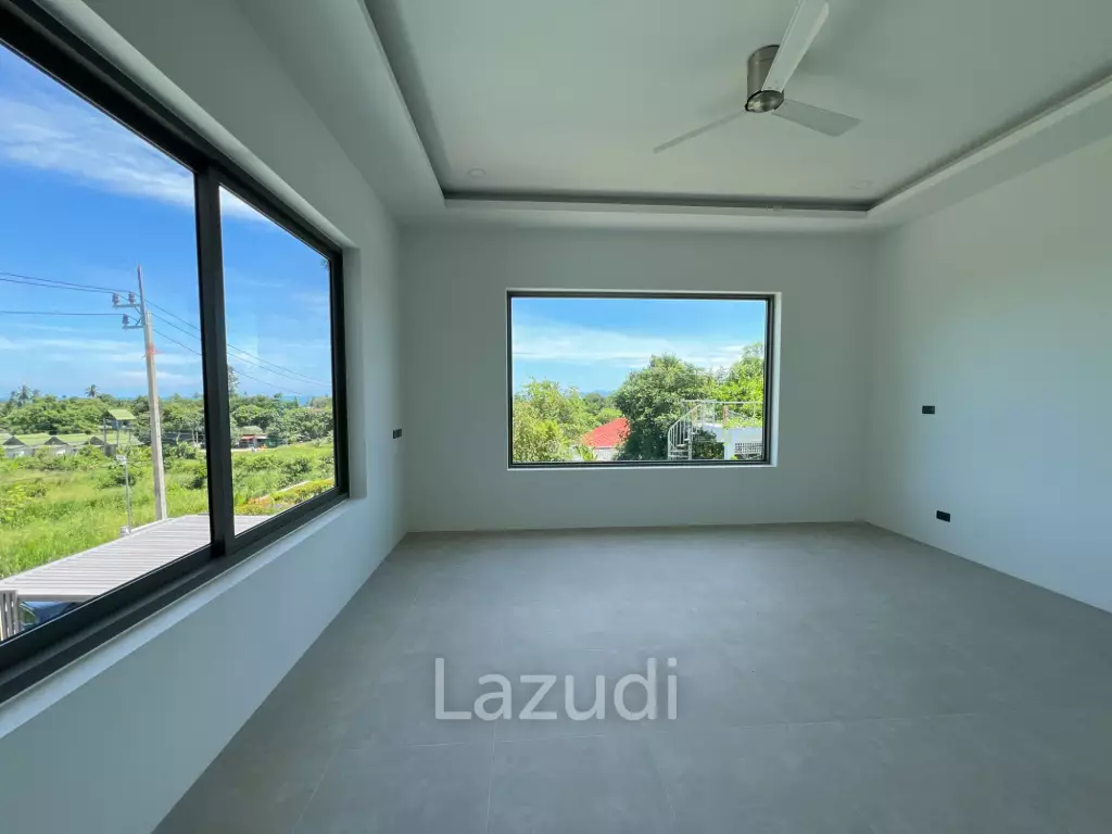 Modern Sea View Villa Just 300 Meters from Bang Por Beach