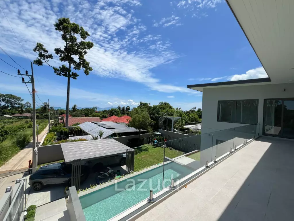 Modern Sea View Villa Just 300 Meters from Bang Por Beach