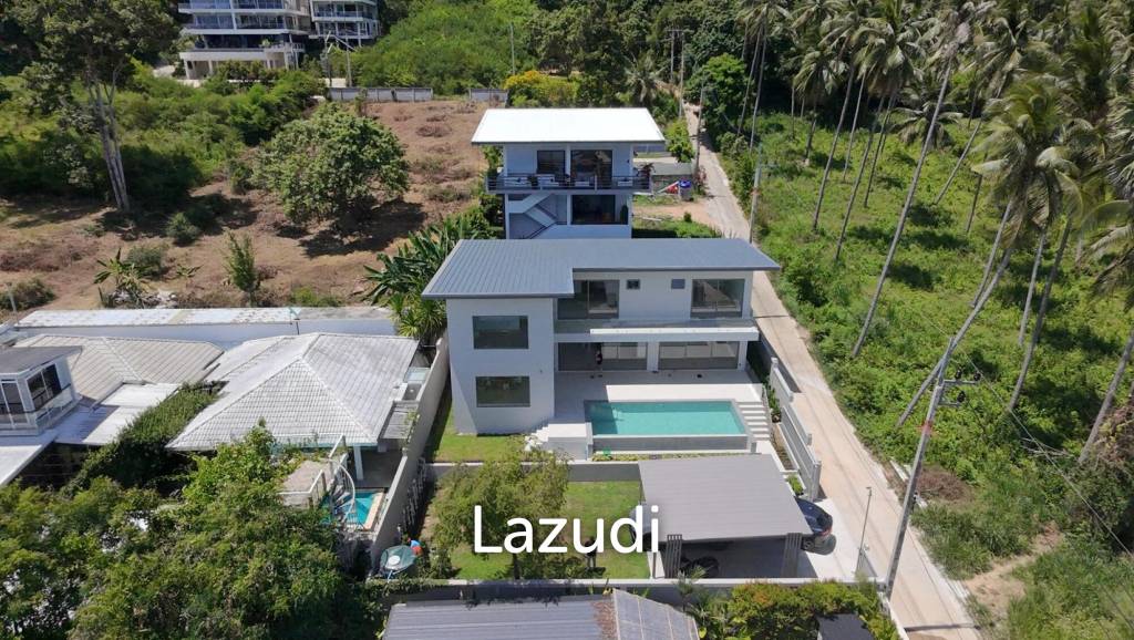 Modern Sea View Villa Just 300 Meters from Bang Por Beach