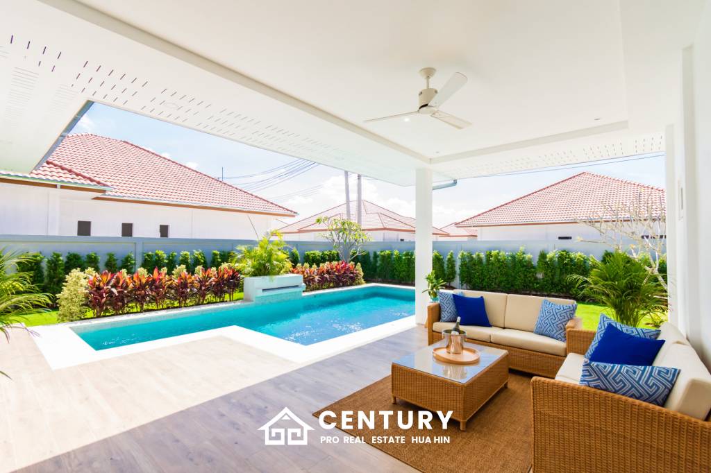 185 sqm pool villa in Mali Bua Thap Tai Hua Hin