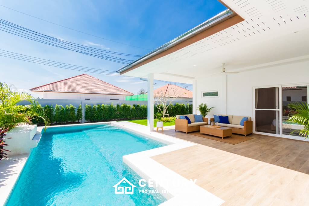 185 sqm pool villa in Mali Bua Thap Tai Hua Hin