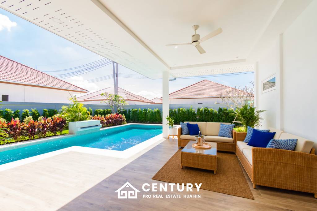 185 sqm pool villa in Mali Bua Thap Tai Hua Hin