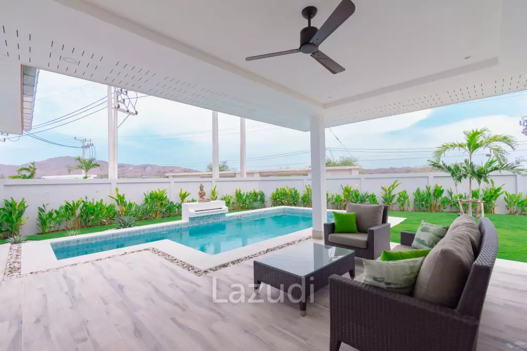 185 sqm pool villa in Mali Bua Thap Tai Hua Hin