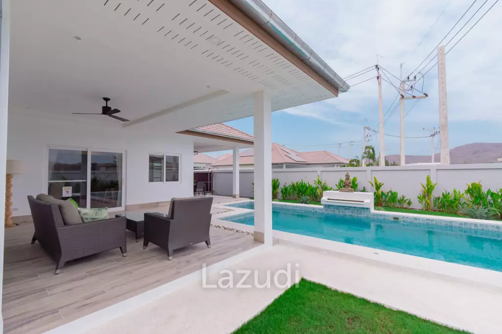 185 sqm pool villa in Mali Bua Thap Tai Hua Hin