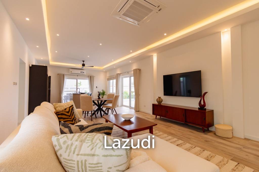 185 sqm pool villa in Mali Bua Thap Tai Hua Hin