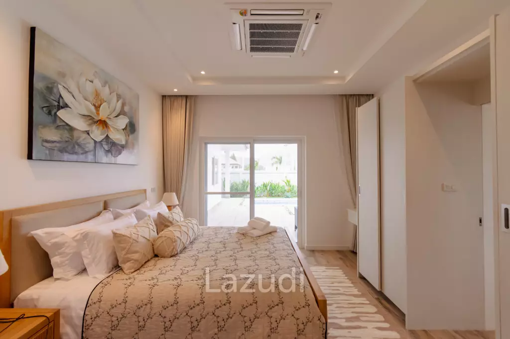 185 sqm pool villa in Mali Bua Thap Tai Hua Hin