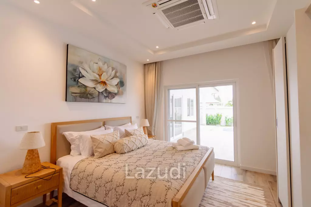 185 sqm pool villa in Mali Bua Thap Tai Hua Hin