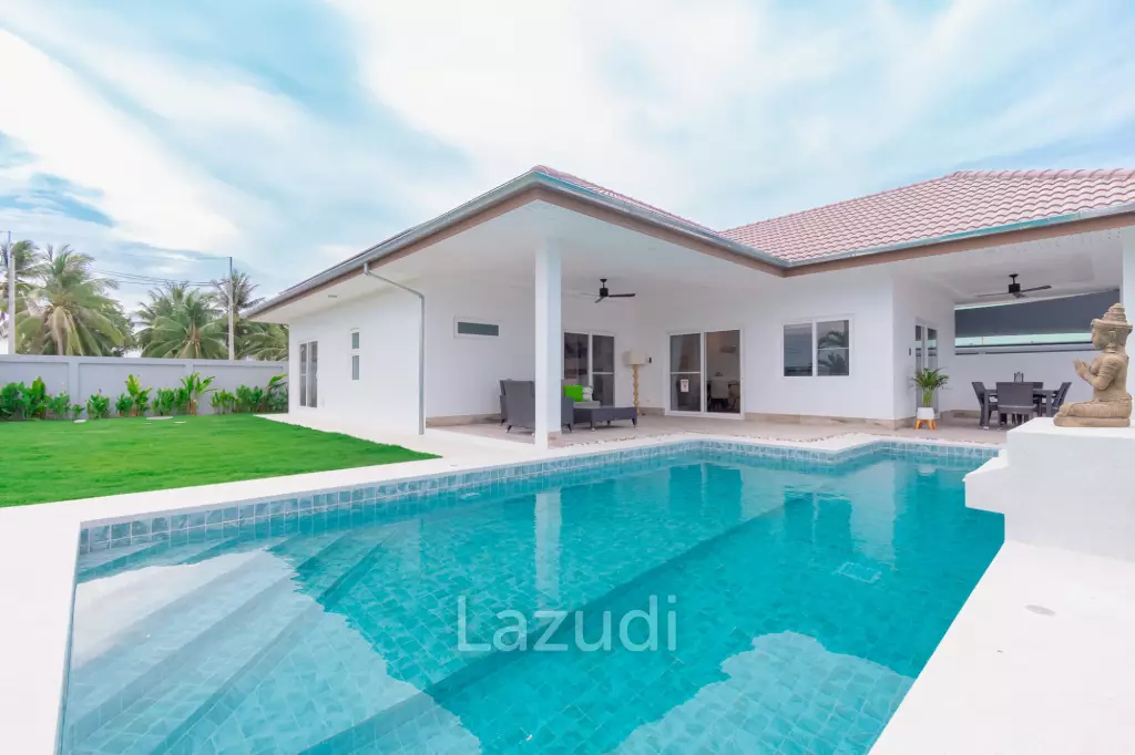 185 sqm pool villa in Mali Bua Thap Tai Hua Hin
