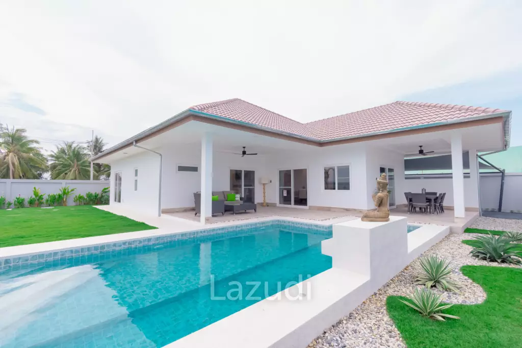 185 sqm pool villa in Mali Bua Thap Tai Hua Hin