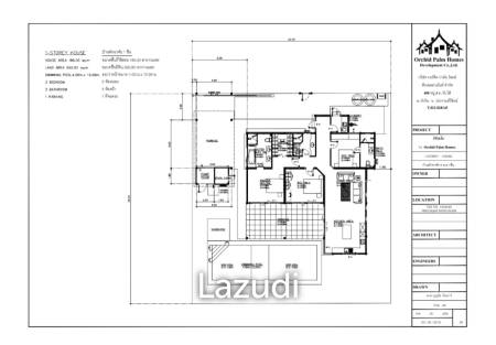 3 Bed 3 Bath 185 SQ,M Mali Bua Villa Leelawadee Essence