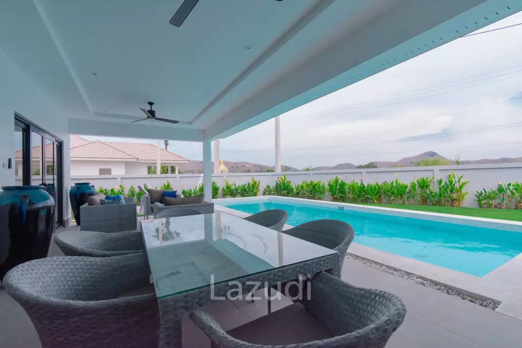 Modern 185 sqm pool villa in Mali Bua Hua Hin