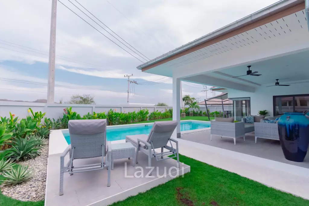 Modern 185 sqm pool villa in Mali Bua Hua Hin