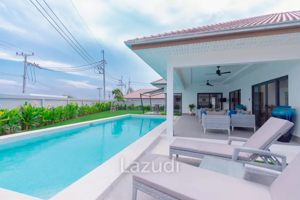 Modern 185 sqm pool villa in Mali Bua Hua Hin