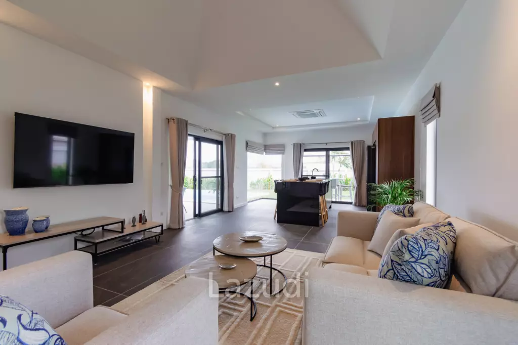 Modern 185 sqm pool villa in Mali Bua Hua Hin